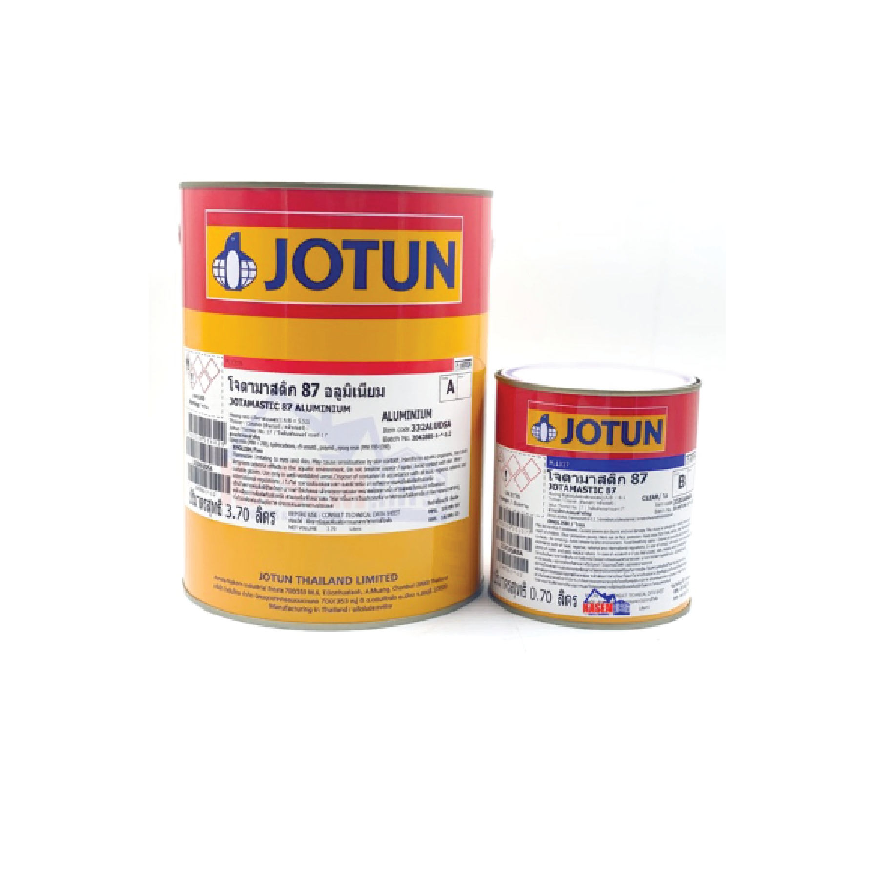 สดานันท์ เพนท์ส สีรองพื้น Jotun Jotamastic 87 Aluminium โจตามาสติก 87 อลูมิเนียม 9497